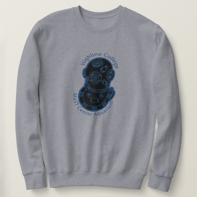 Mark V Helm Logo (Schwarz) Sweatshirt (Design vorne)