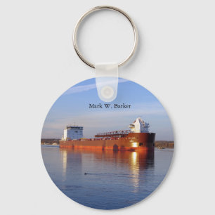 Mark W. Barker Metall-Schlüsselkette Schlüsselanhänger