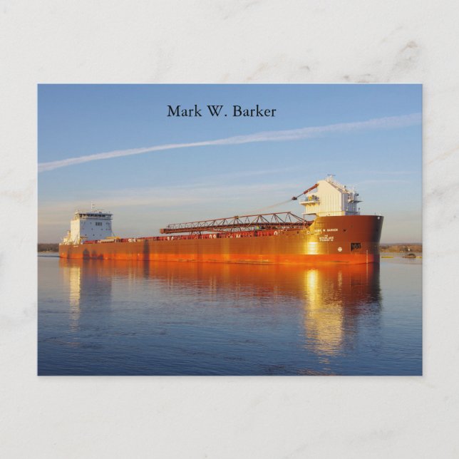 Mark W. Barker Post Card Postkarte (Vorderseite)