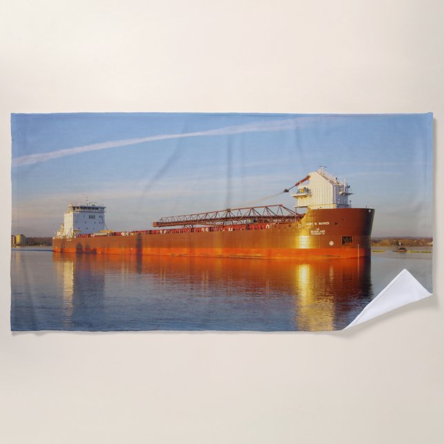 Mark W. Barker Strandtuch (Vorderseite)