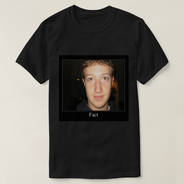 Mark Zuckerberg Meme T-Shirt (Design vorne)