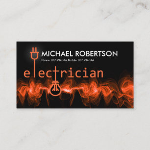 markante Blitzlichter Elektrische Signage Electric Visitenkarte