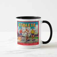 Marke Athlete Citrus Crate Label