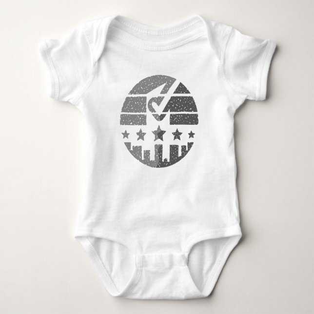 Marke Baby Strampler (Vorderseite)