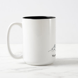 Marke Camp Life Typografy coffee Tasse
