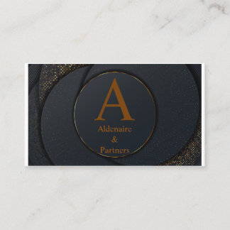 Marke ELEGANCE GOLD LUXURY BERUFLICH Visitenkarte