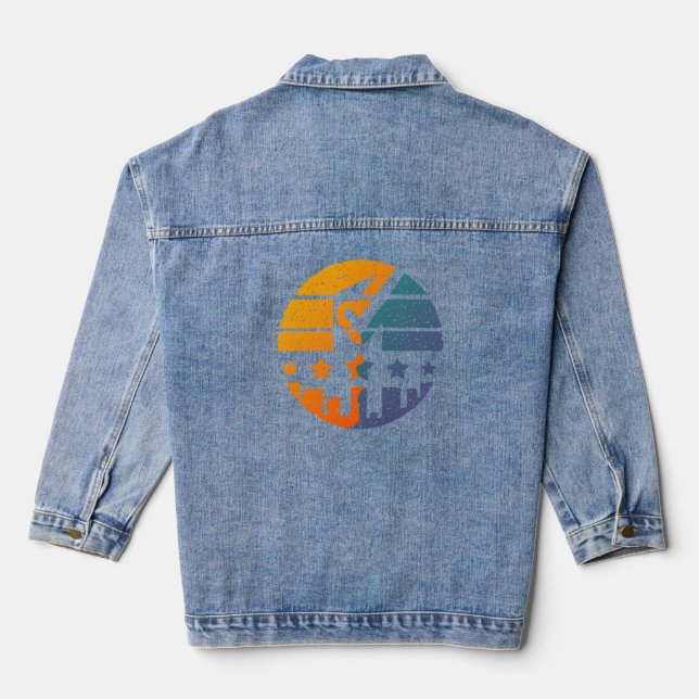 Marke Jeansjacke (Rückseite)
