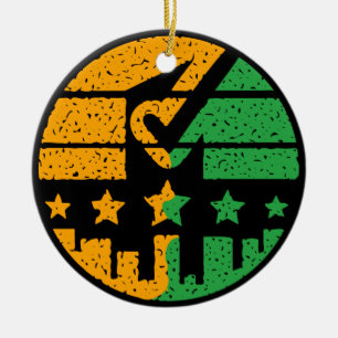 Marke Keramik Ornament