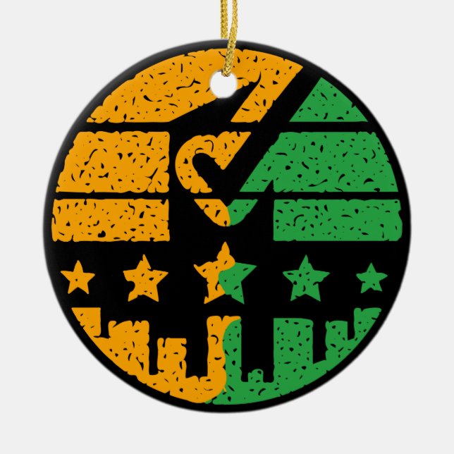 Marke Keramik Ornament (Vorne)