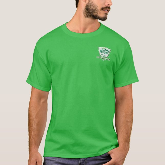 Marke "Original Lawn Enforcement Officer" T-Shirt (Vorderseite)