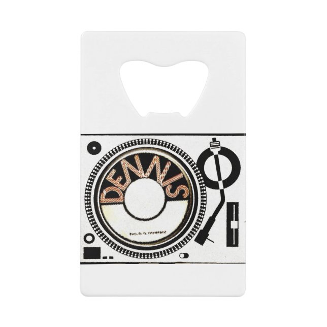 Marke TST /DENNIS Geldbeutel Flaschenöffner (Vorderseite)