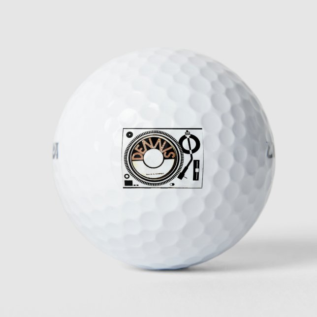 Marke TST /DENNIS Golfball (Vorderseite)