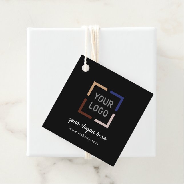 Marken mit benutzerdefinierten Logos Geschenkanhänger (Beispiel)