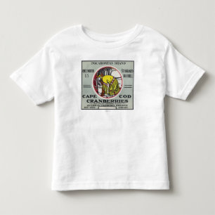 Marken-Moosbeeraufkleber Cape Cods Pocahontas Kleinkind T-shirt