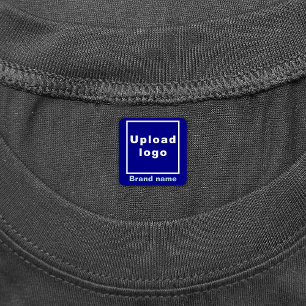 Markenbezeichnung auf dem Blue Square Clothing Lab Etiketten