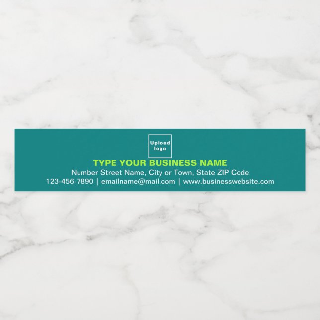 Markenbezeichnung für Aquamarine grüne Folie (Einzelnes Label)