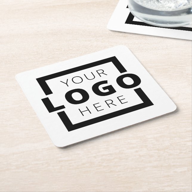 Markenbezeichnung für benutzerdefiniertes Farbwerb Rechteckiger Pappuntersetzer (angewinkelt)