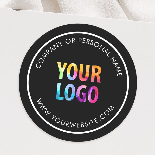 Markenbezeichnung für benutzerdefiniertes Farbwerb Runder Aufkleber (Von Creator hochgeladen)