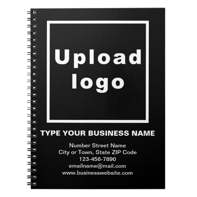 Markenbezeichnung für Black Notebook Notizblock (Vorderseite)