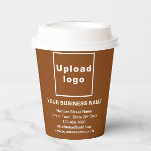 Markenbezeichnung für Brown Paper Cup Pappbecher