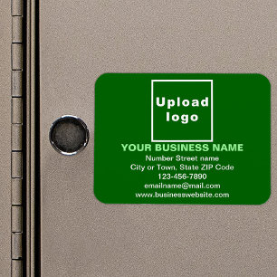 Markenbezeichnung für flexibles Green Rectangle Magnet