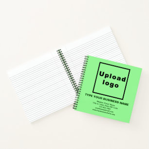 Markenbezeichnung für hellgrüne Quadrate Notizbuch