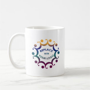 Markenbezeichnung mit Ihrem Firmenlogo oder Grafik Kaffeetasse