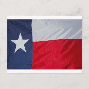 Markenbezeichnung New Texas Flag Postkarte
