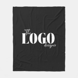 Markendecke mit individuellem Logo Personalisierte Fleecedecke