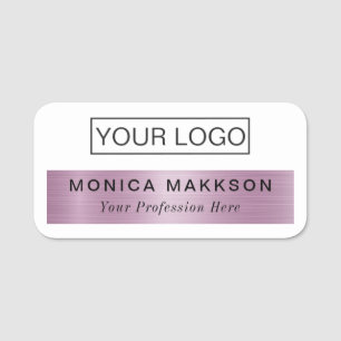 Markenname für Plastikkarten - Logo für Magnetic o Namensschild