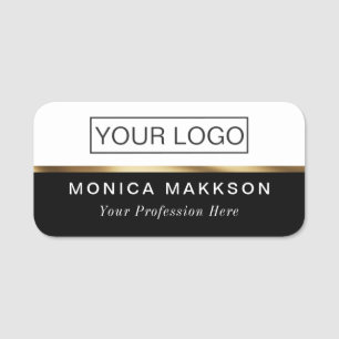 Markenname für Plastikkarten - Logo für Magnetic o Namensschild