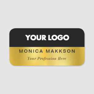 Markenname für Plastikkarten - Logo für Magnetic o Namensschild
