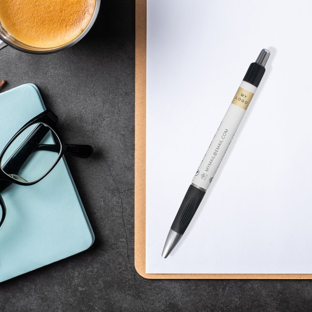 Markenzeichen Firmenlogo Firmenlogo E-Mail-Website Kugelschreiber (Von Creator hochgeladen)