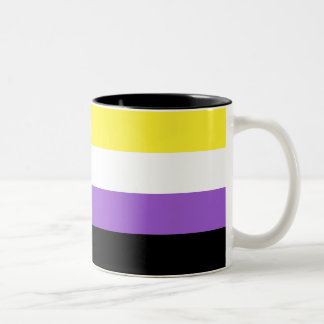 Markenzeichen für nicht-binäre Prix Zweifarbige Tasse