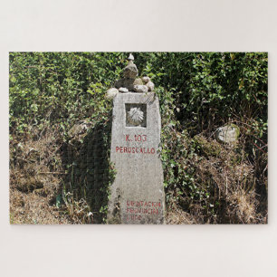 Marker 103 Kilometer, El Camino, Spanien