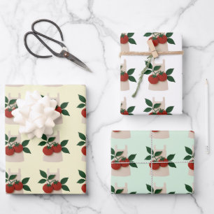 Market Fresh Tomato Tote — Individuelle Lebensmitt Geschenkpapier Set