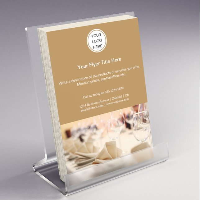 Marketing Business-Logo für Veranstaltungen Flyer (Von Creator hochgeladen)