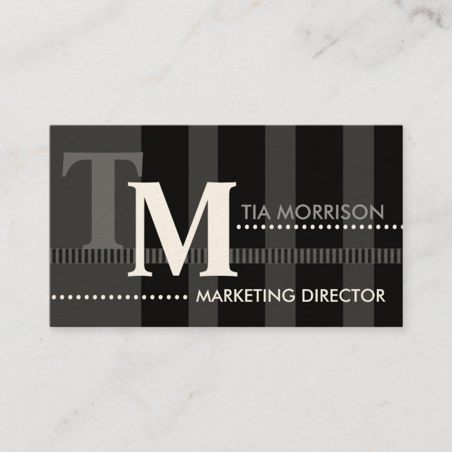 Marketing Director Business Cards Visitenkarte (Vorderseite)