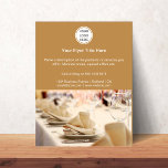 Marketing-Foto-Event für kundenspezifische Firmenl Flyer<br><div class="desc">Dieser Flyer ist einfach,  aber effektiv. Es enthält ein Firmenlogo,  eine kurze Beschreibung des Geschäfts und Kontaktinformationen. Es ist ein effektiver Weg,  ein Unternehmen zu fördern.</div>