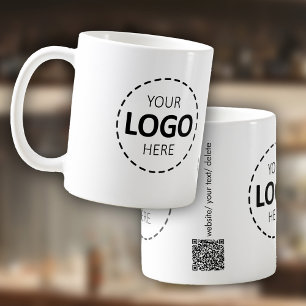 Marketing für den benutzerdefinierten QR-Code Kaffeetasse