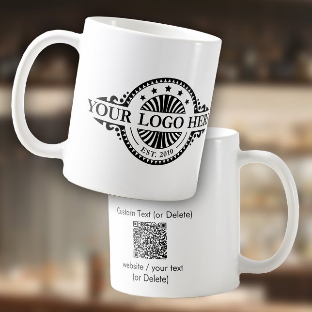 Marketing für Logos und QR-Codes Kaffeetasse (Von Creator hochgeladen)