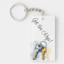 Marketing "Keys Real Anwesen" Schlüsselanhänger