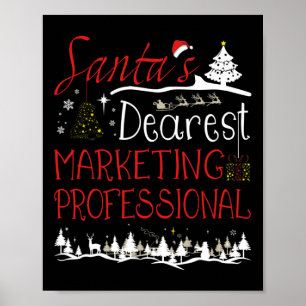 Marketing-Profi Weihnachtsjob Süße Weihnachten  Poster