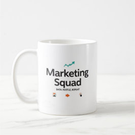 Marketing-Squad – Daten. Aktionismus. Wiederholung Kaffeetasse