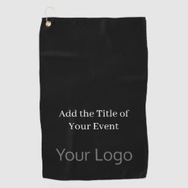 Marketing Werbeunternehmen Ihr Logo Golfhandtuch