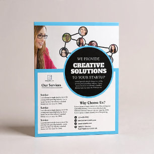 Marketingagentur-Geschäftsflyer Flyer