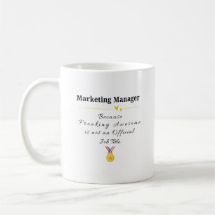 Marketingleiter Kaffeetasse