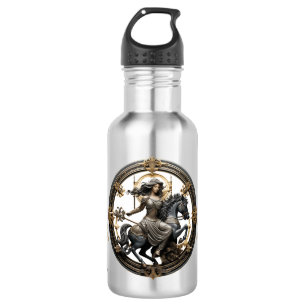 Markieren des Sagittarius-Symbol-Artwork Edelstahlflasche