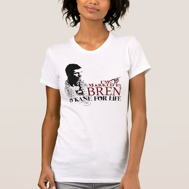 Markiert durch Bren T - Shirt (keine Rückseite) (Vorderseite)