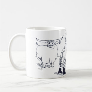 Markierte Cowboy-Tasse Kaffeetasse